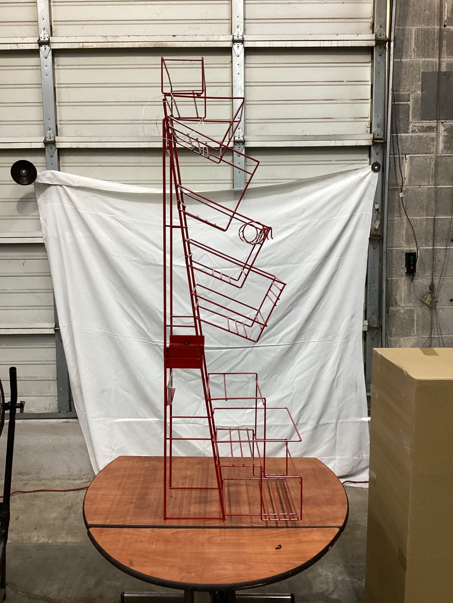 Jack Links 2' Red Rack Retail Display Unit