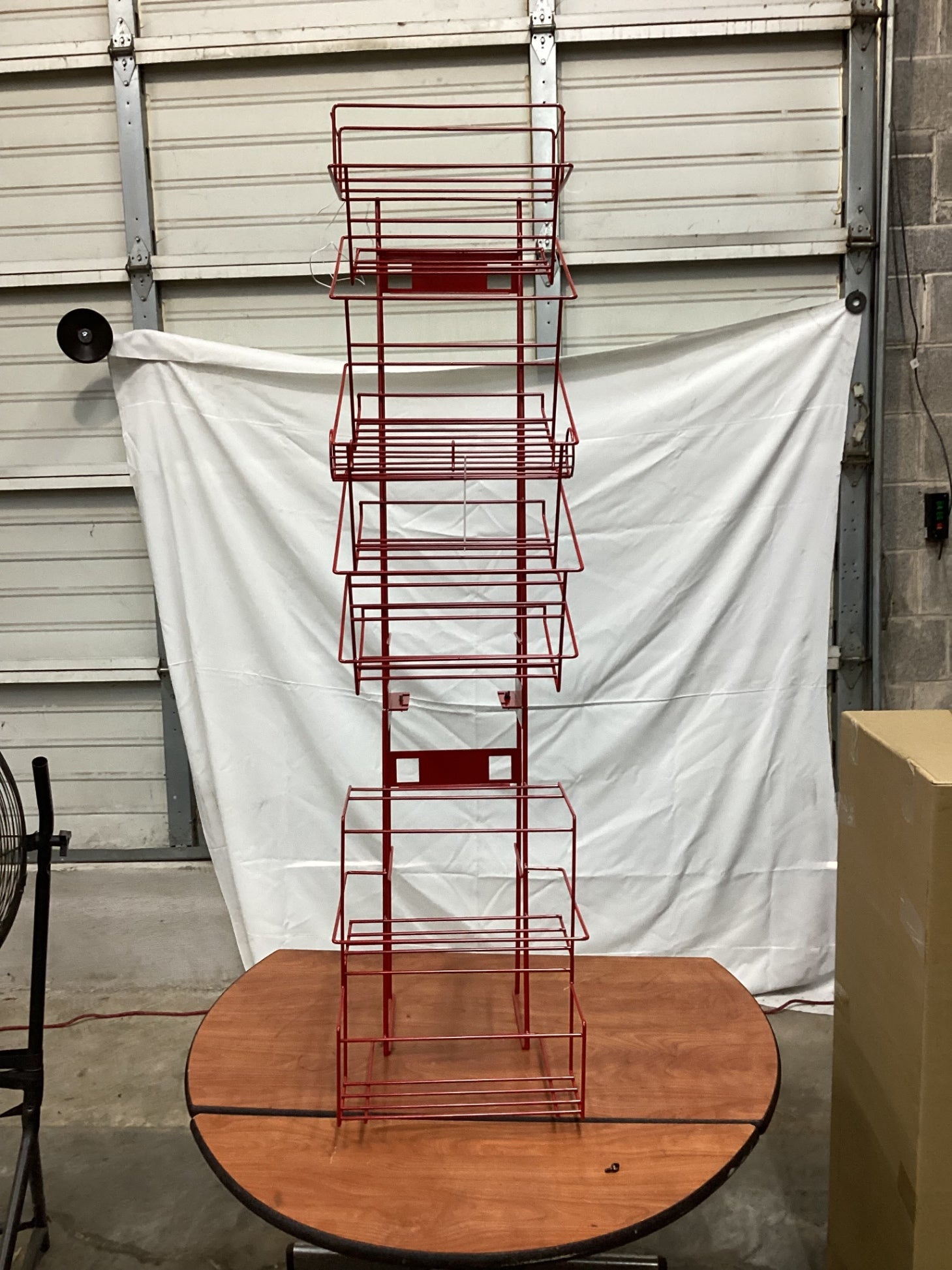 Jack Links 2' Red Rack Retail Display Unit