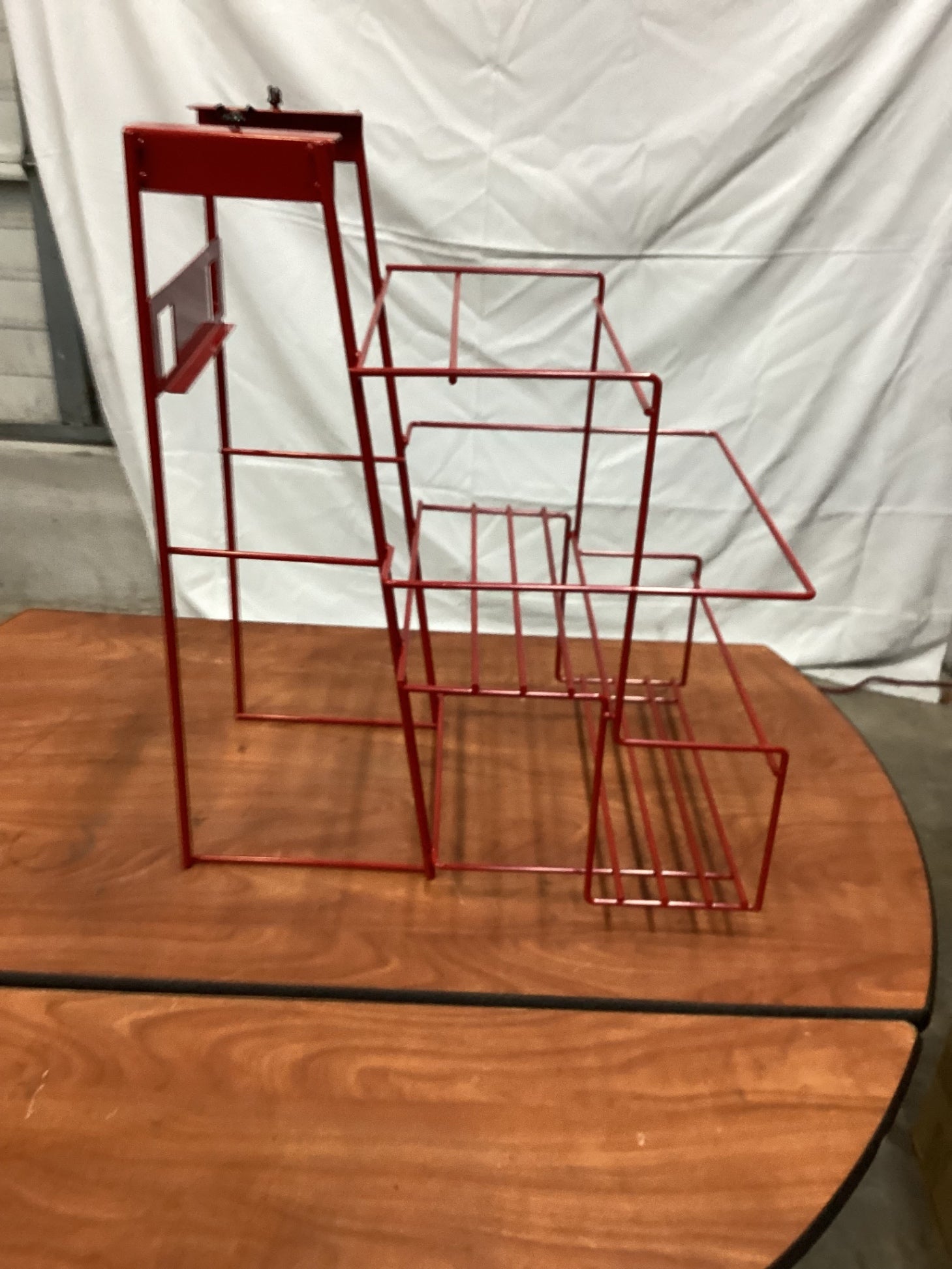 Jack Links 2' Red Rack Retail Display Unit