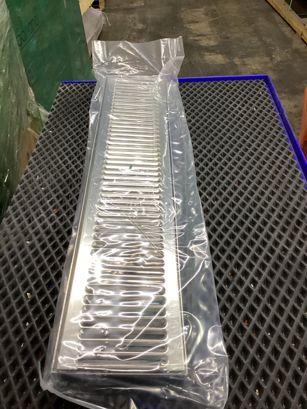 Micro Matic DP-120D-24 Drip Tray Trough Surface Mount Stainless Steel W/ Drain