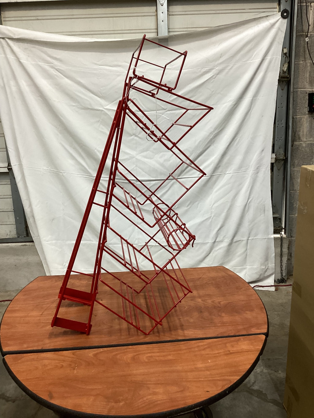 Jack Links 2' Red Rack Retail Display Unit
