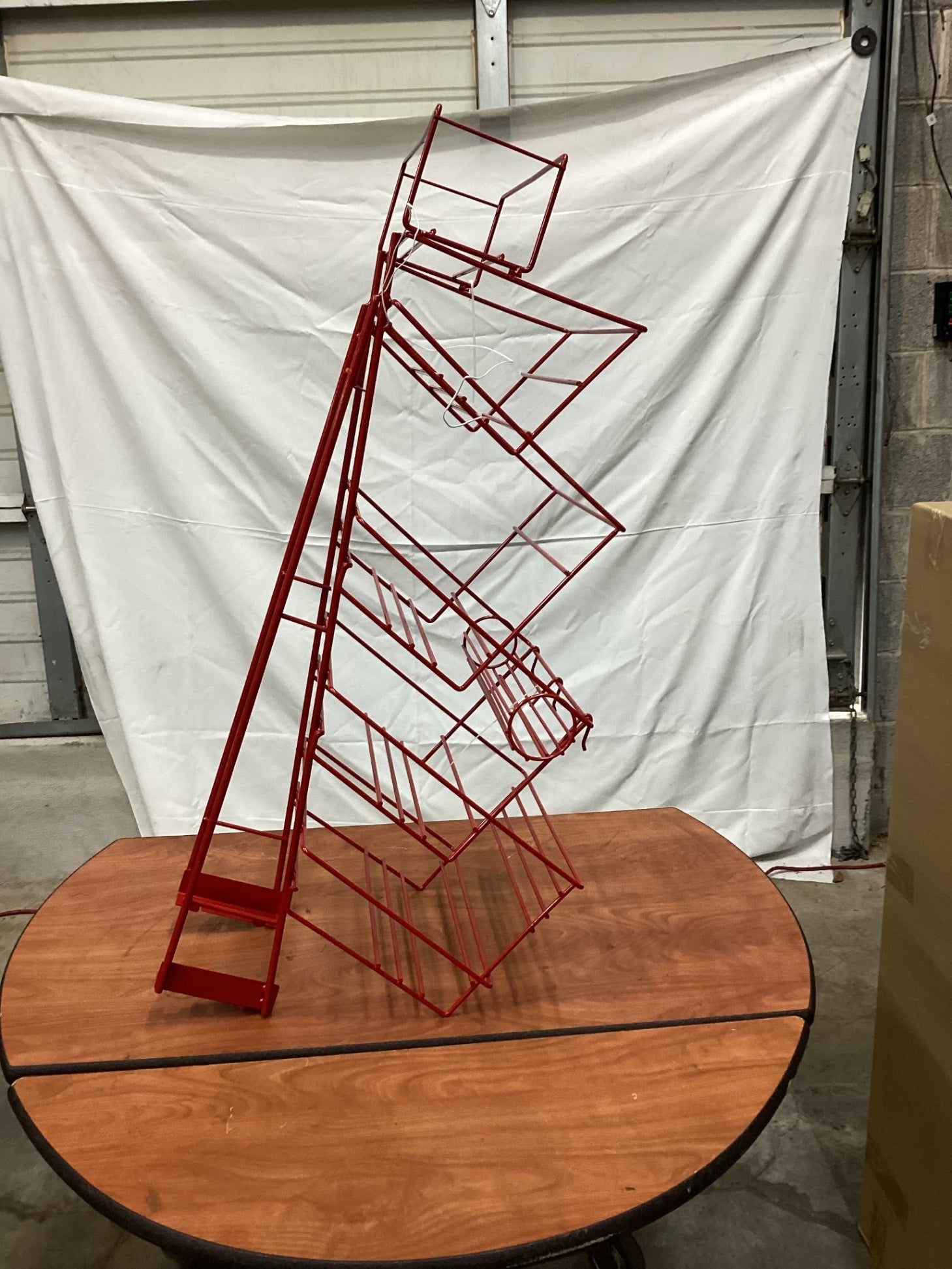 Jack Links 2' Red Rack Retail Display Unit