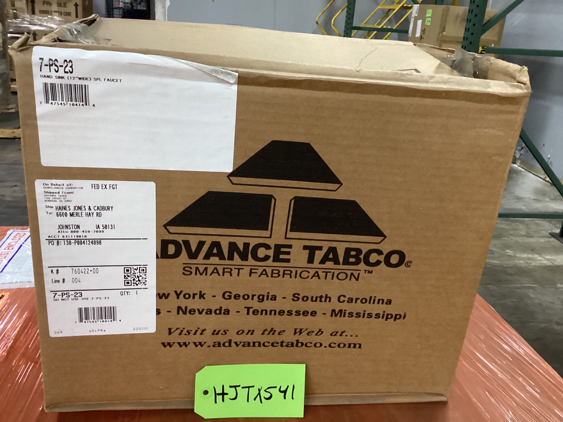 Advance Tabco 7-PS-23 Hand Sink