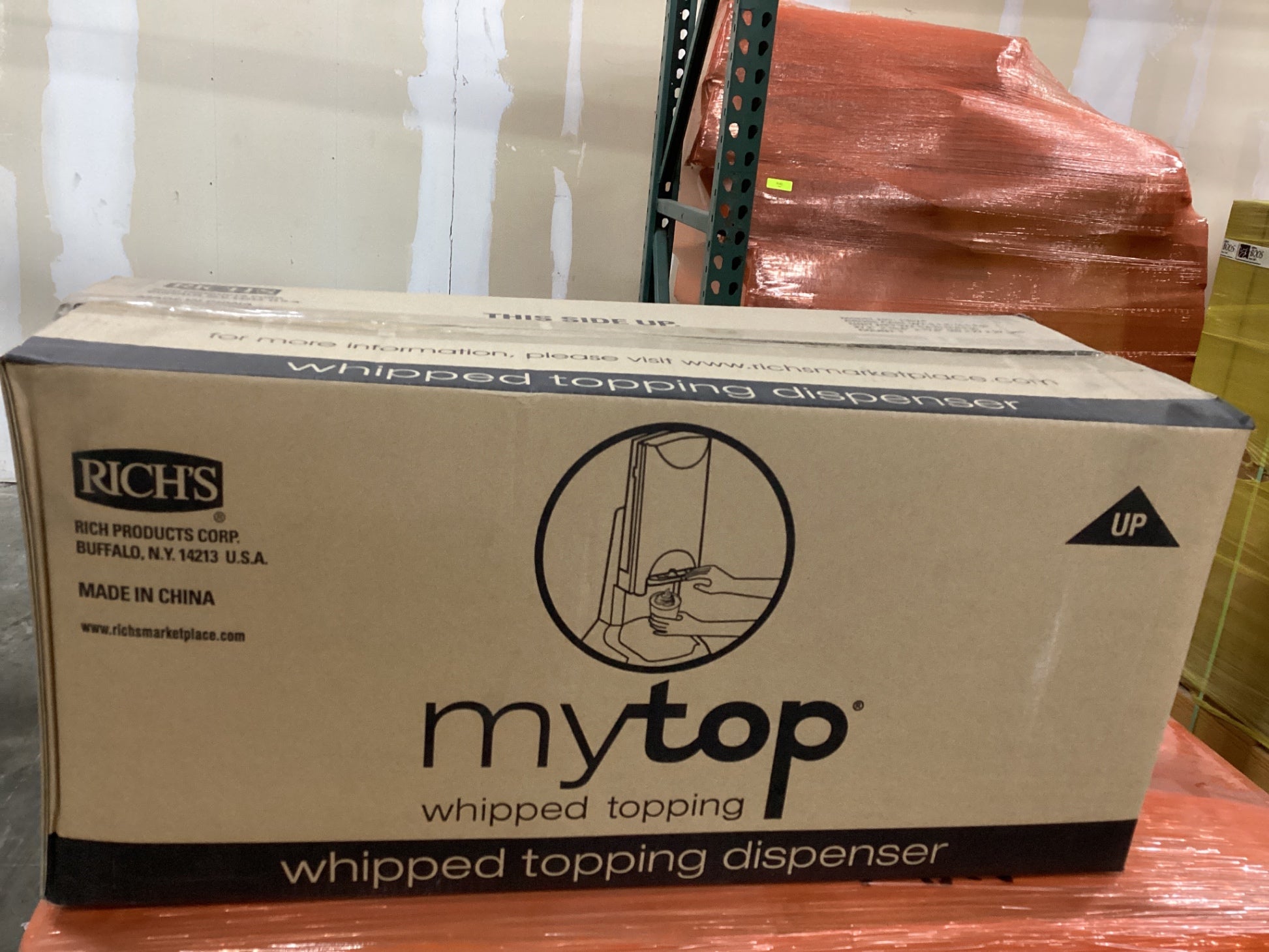 Rich’s Mytop 13974 Whipped Topping Dispenser