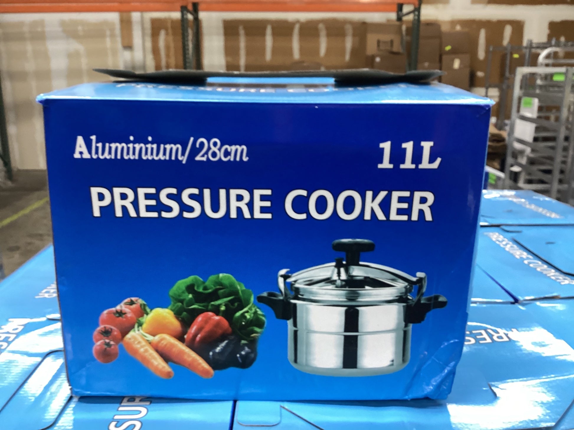 New Aluminum 11L Stovetop Pressure Cooker