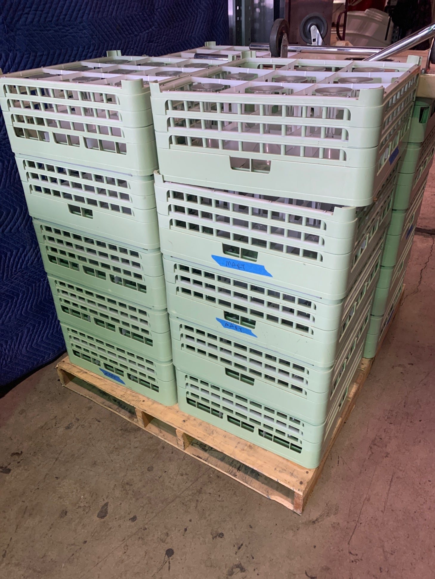 Pallet Of Martini Glasses