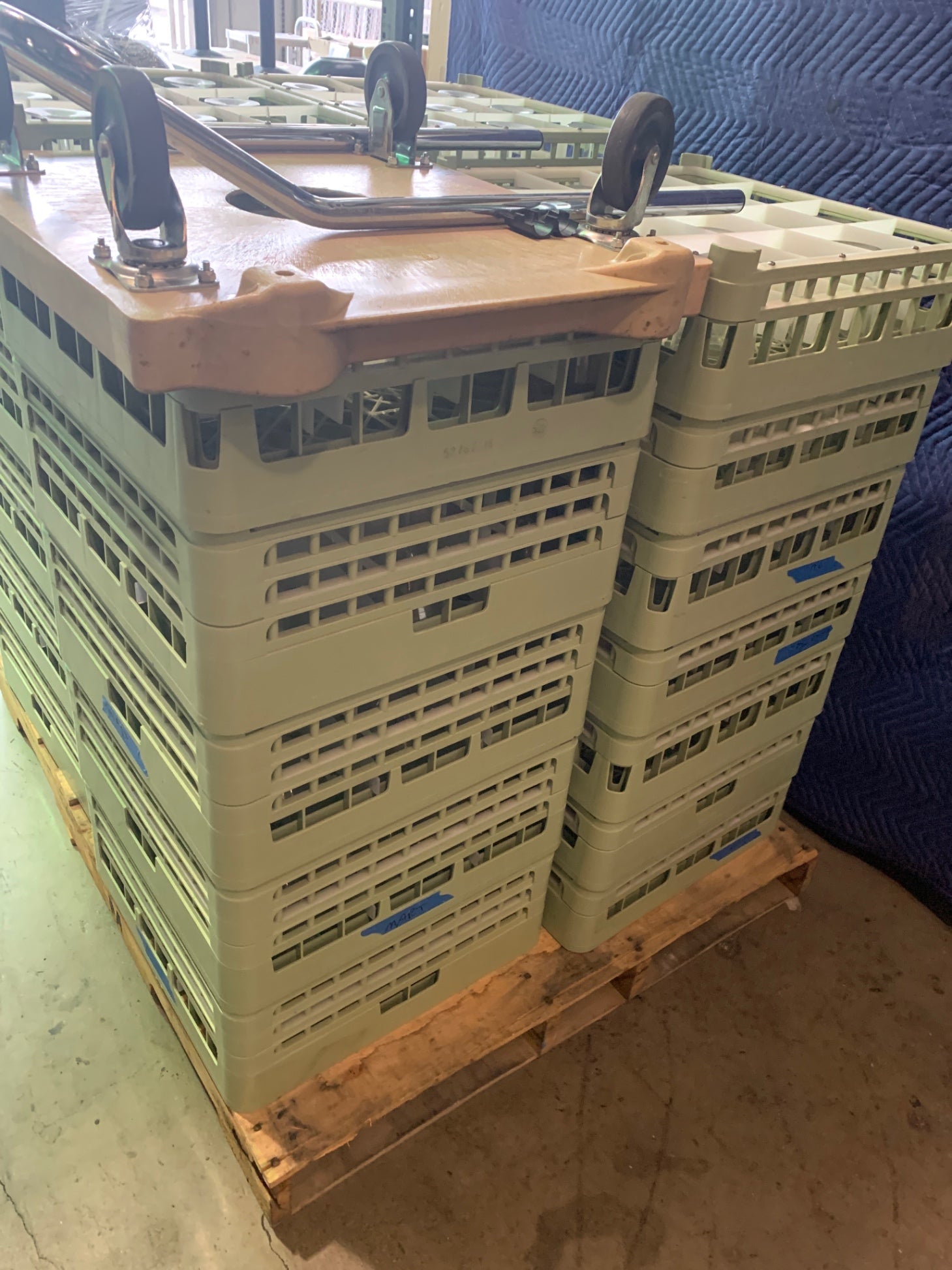 Pallet Of Martini Glasses