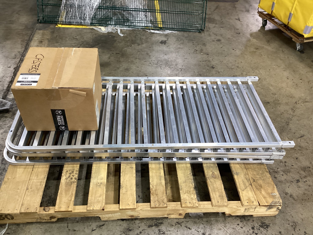 Steelton 109RACKECON 20 Pan End Load Bun/ Sheet Pan Rack W/ Casters
