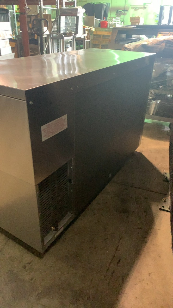 Perlick BBS60-RF-G-Y-X-H1 Back Bar Refrigerator, Under Counter 2 Glass Swing Doors Stainless Steel Front Breathing