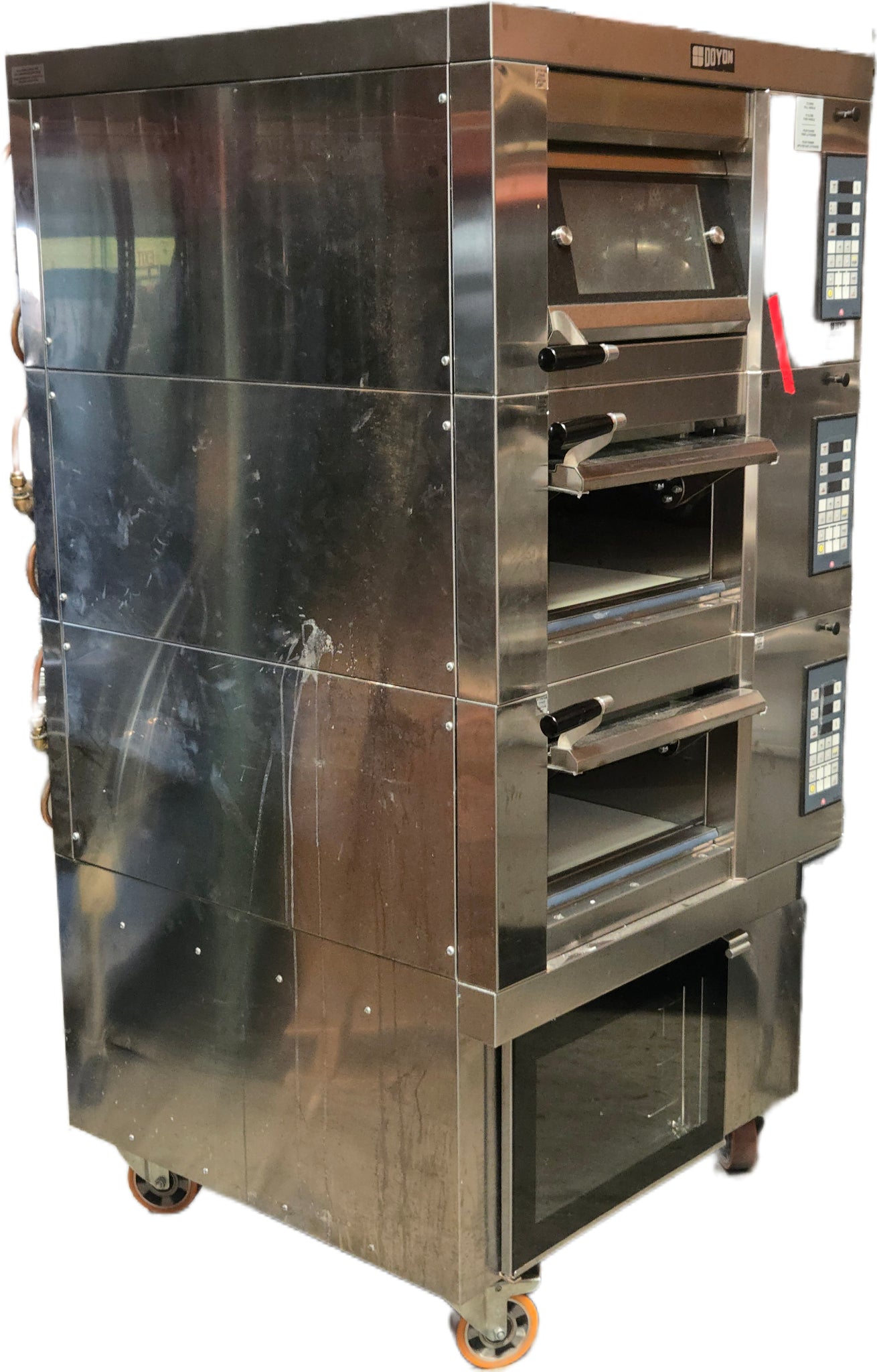 Doyon Commercial Oven, Multi-deck Artisan Stone Deck Model
