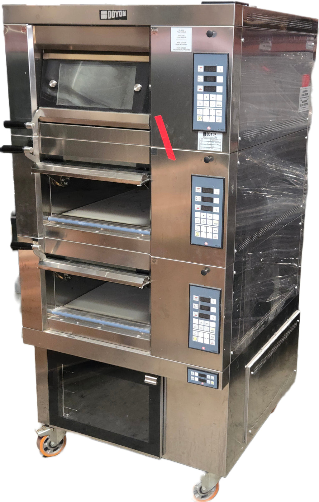 Doyon Commercial Oven, Multi-deck Artisan Stone Deck Model