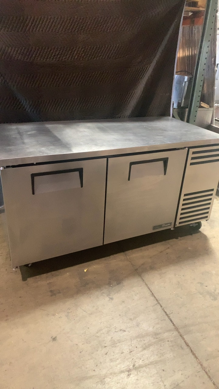 True TUC-67-HC Refrigerator, Undercounter 2 Solid Swing Doors Made in the USA