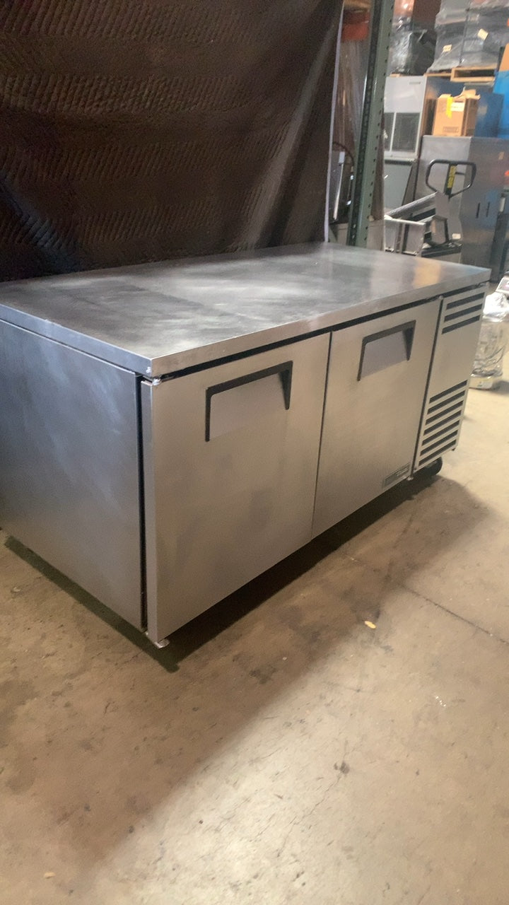 True TUC-67-HC Refrigerator, Undercounter 2 Solid Swing Doors Made in the USA