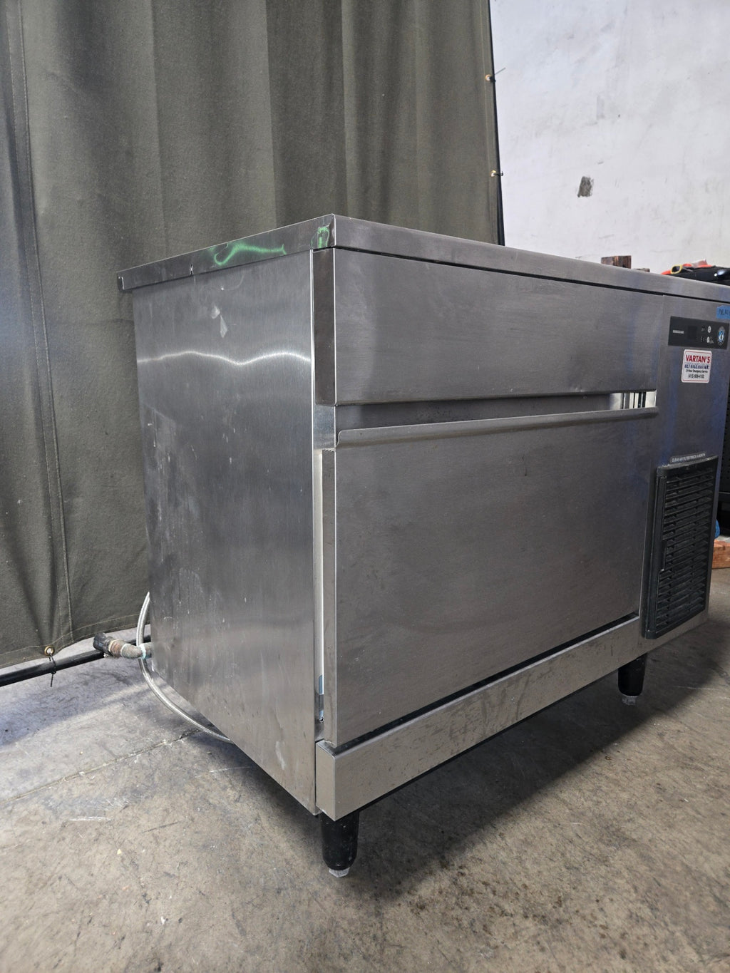 Hoshizaki Commercial Undercounter Ice Machine With A Stainless Steel Finish