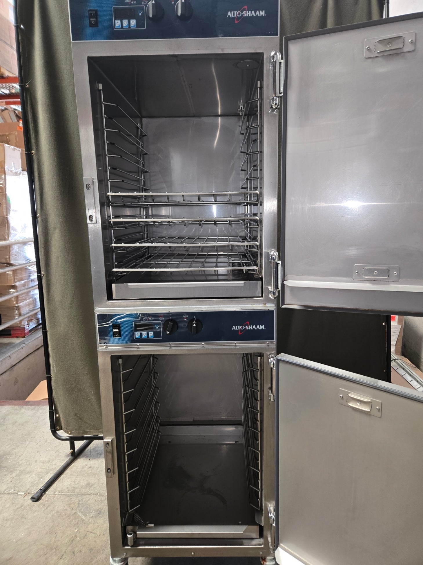 Alto-Shaam Dual-compartment Cook And Hold Oven Stainless Steel
