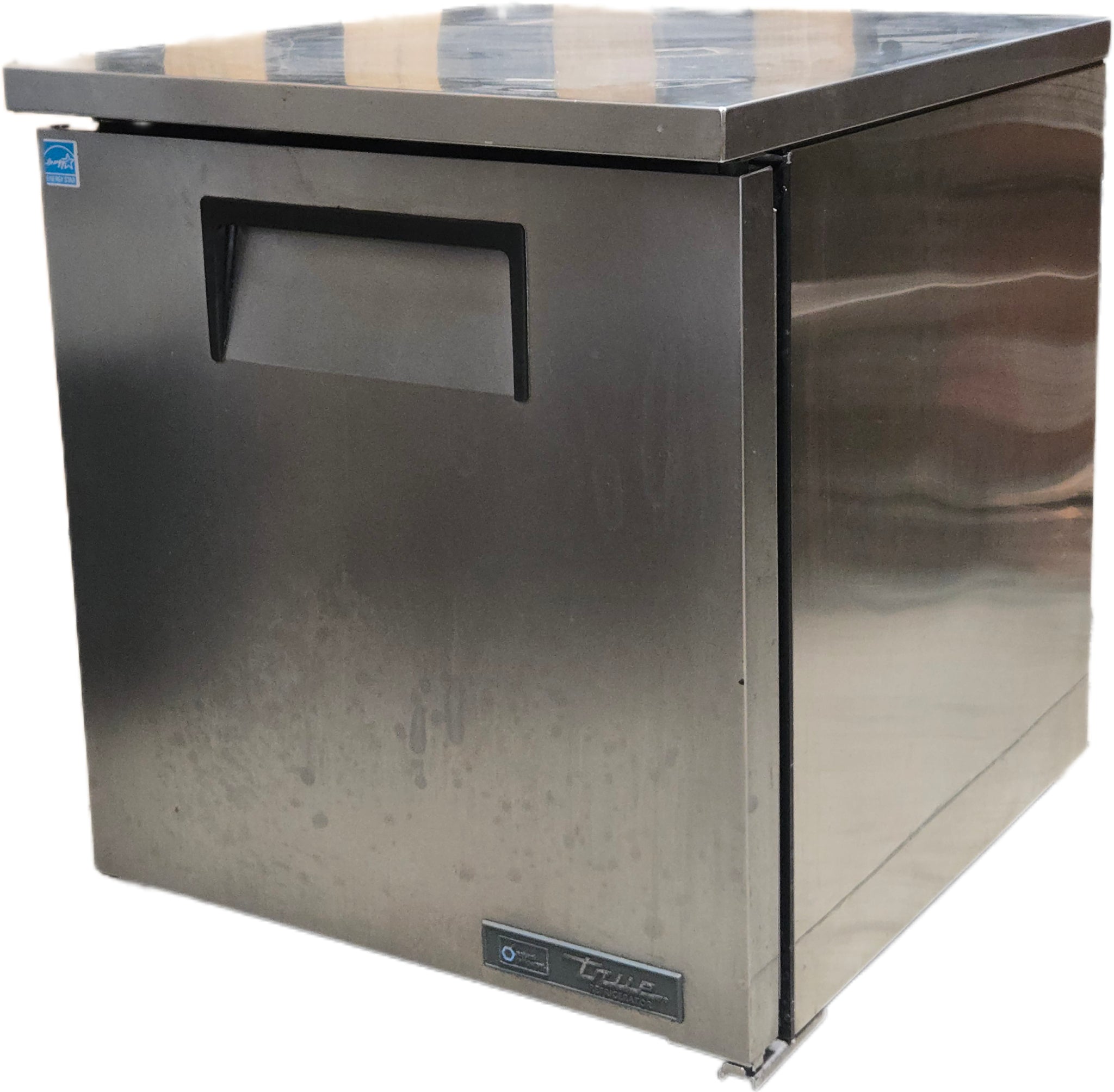 True TUC-27 Refrigerator, Under Counter Recessed Handle Stainless Steel