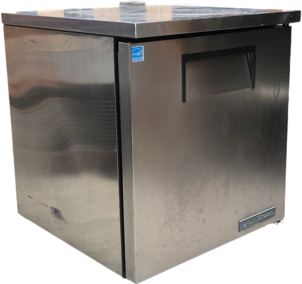 True TUC-27 Refrigerator, Under Counter Recessed Handle Stainless Steel