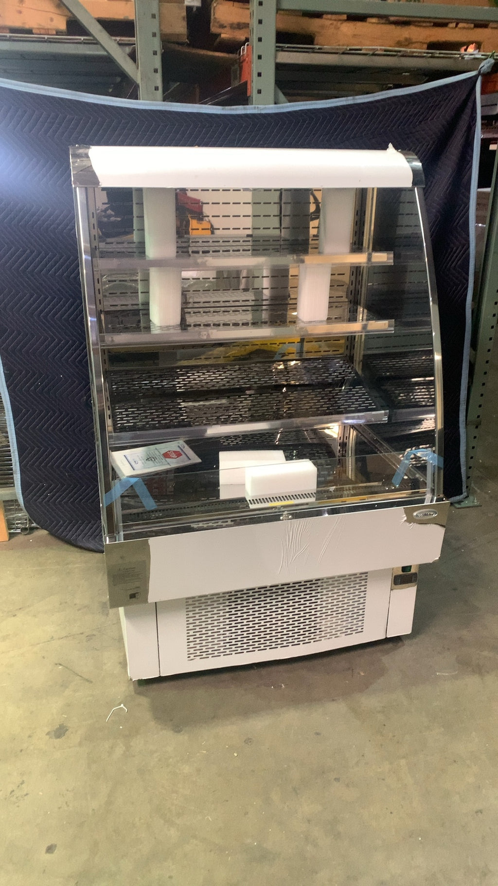 KoolMore CDA-13C Refrigerated Display, Open Air 39.4 Inch Width, 35.0 Inch Depth, 59.6 Inch Height, 110-120V