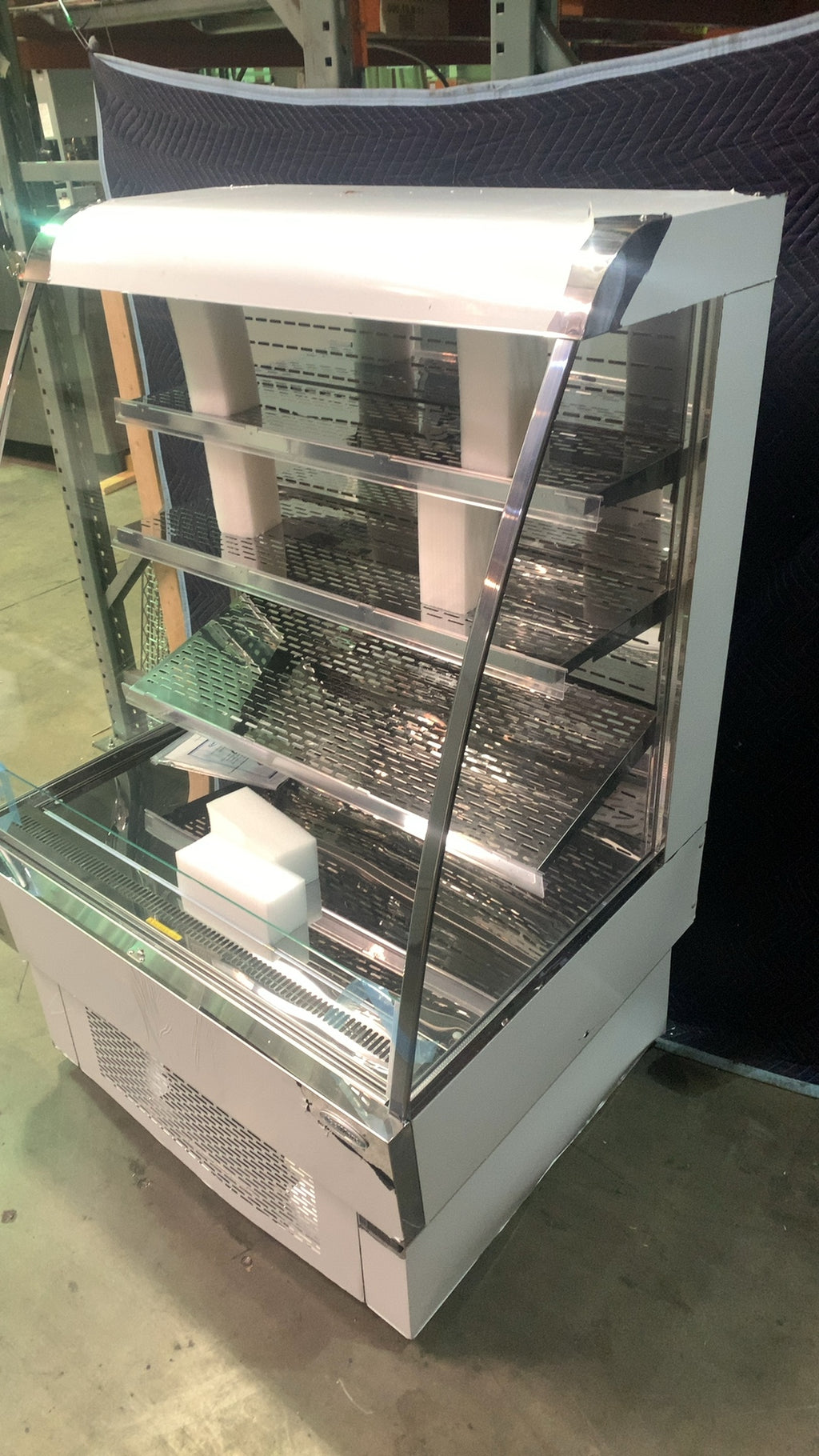 KoolMore CDA-13C Refrigerated Display, Open Air 39.4 Inch Width, 35.0 Inch Depth, 59.6 Inch Height, 110-120V
