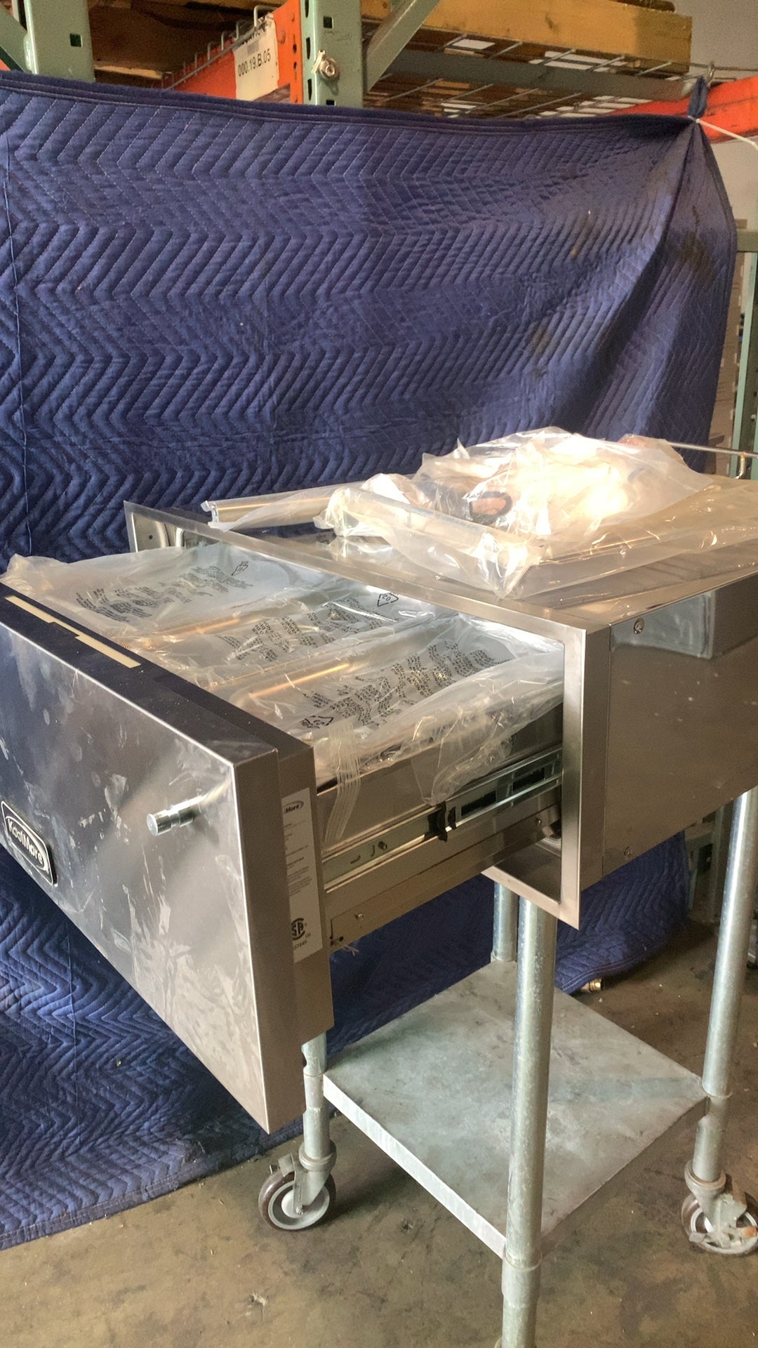 KoolMore KM-RWD-30SS Warming Drawer, Household Electric Digital Controls Stainless With Food Pans