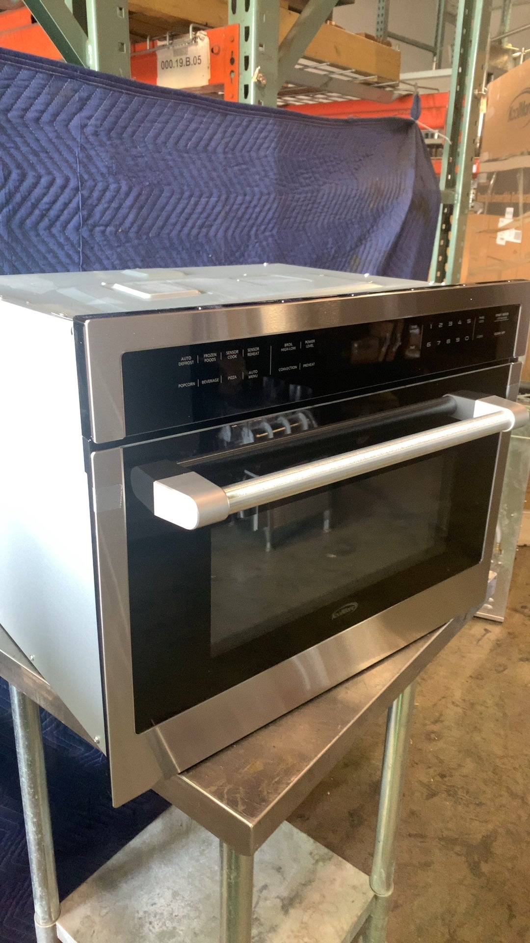 KoolMore Supply Inc. KPMWM-3017-SS Microwave Oven, Built-In Convection Stainless Steel 120 VAC