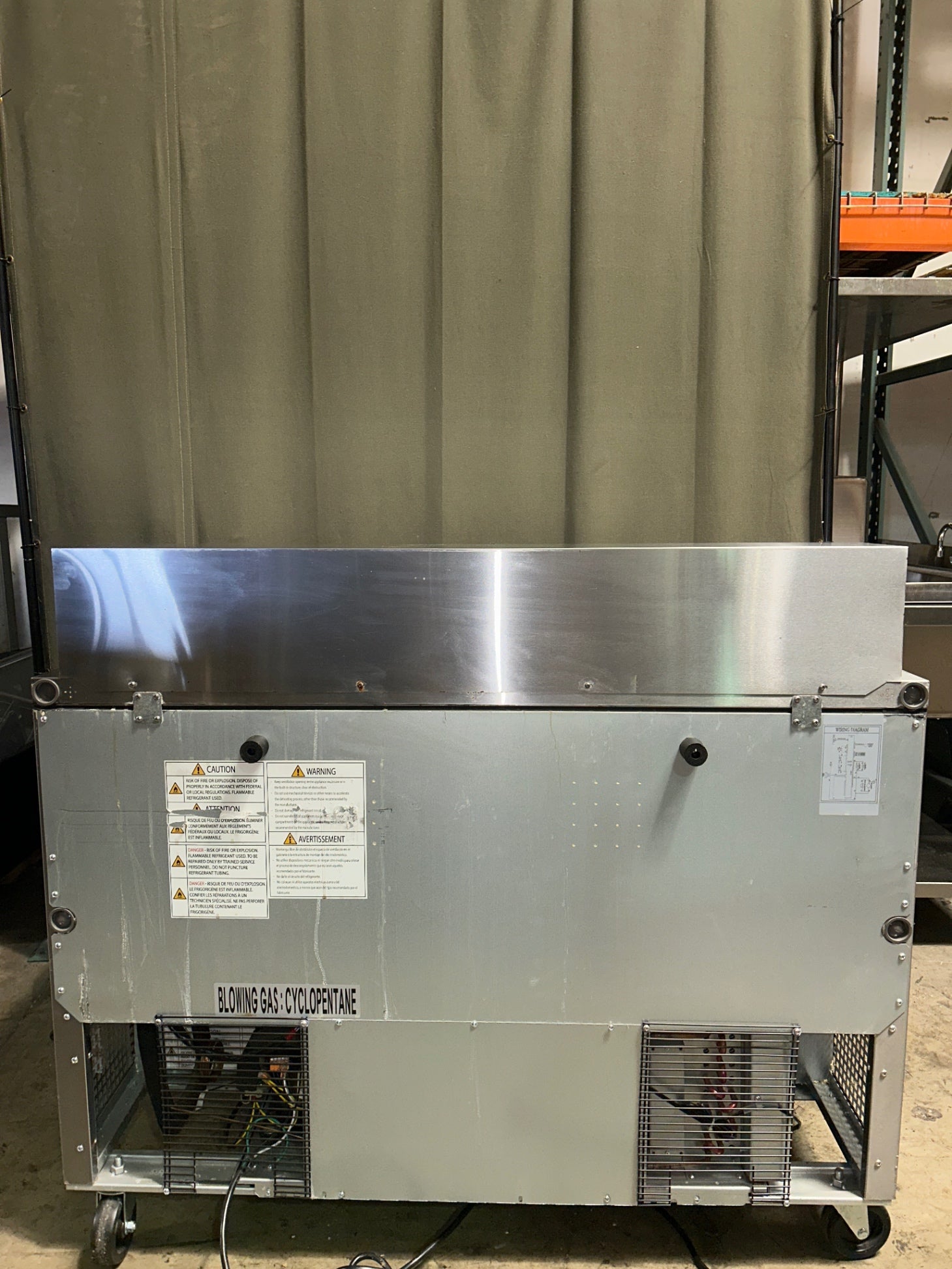 Turbo Air MST‑48‑N 48-inch M3 Series Sandwich/Salad Refrigerated Prep Table