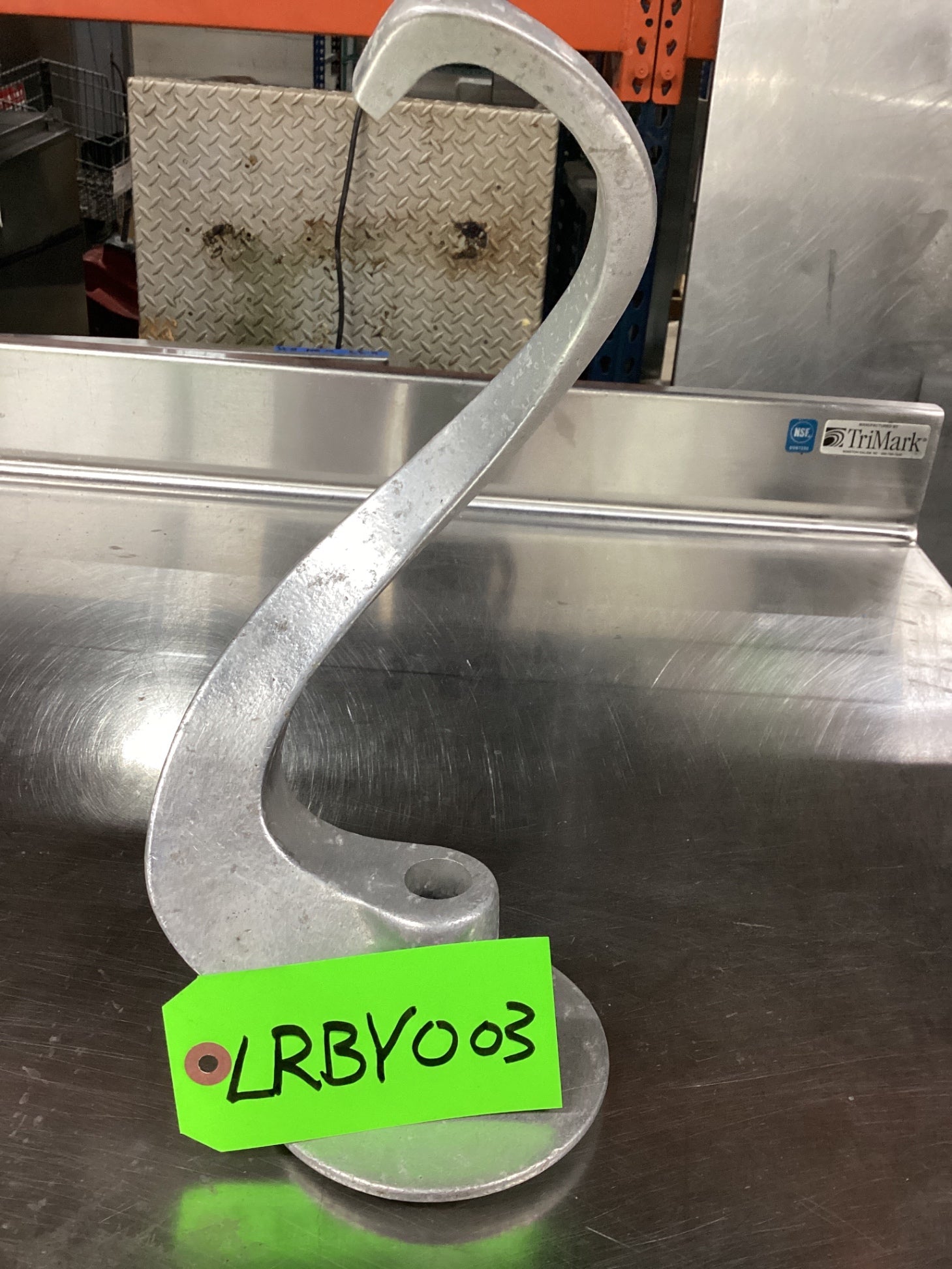 Aluminum Spiral Dough Hook