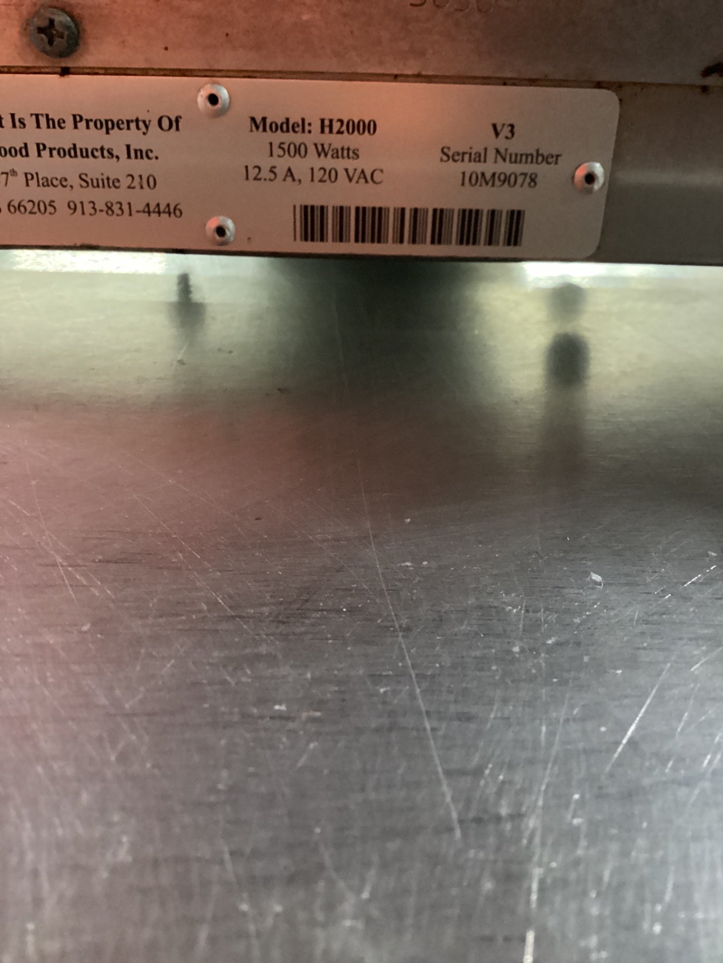 Heartland H2000 Waffle Maker