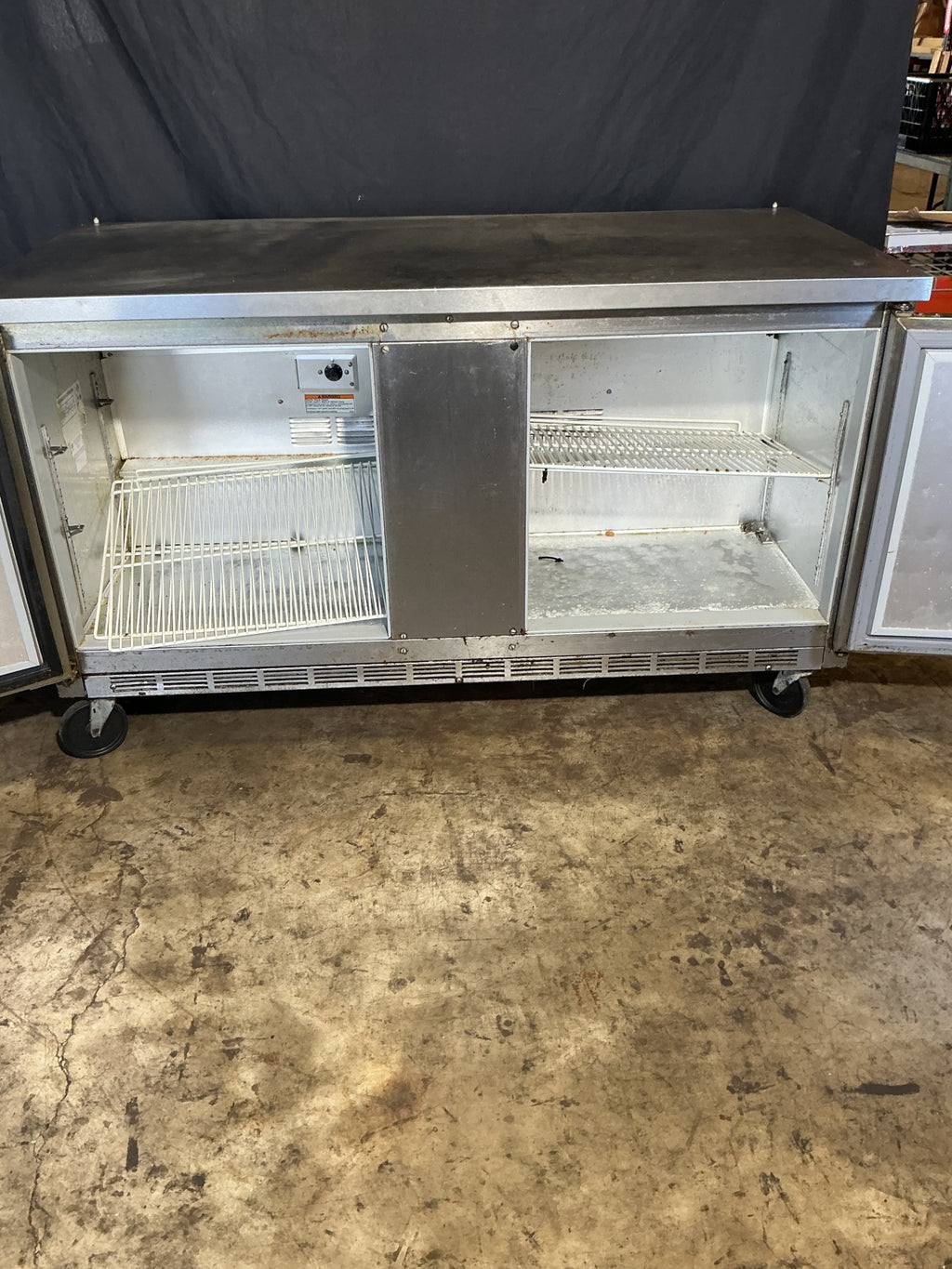 BEVERAGE-AIR WTR60A Refrigerator, Worktop 2-Door 115V