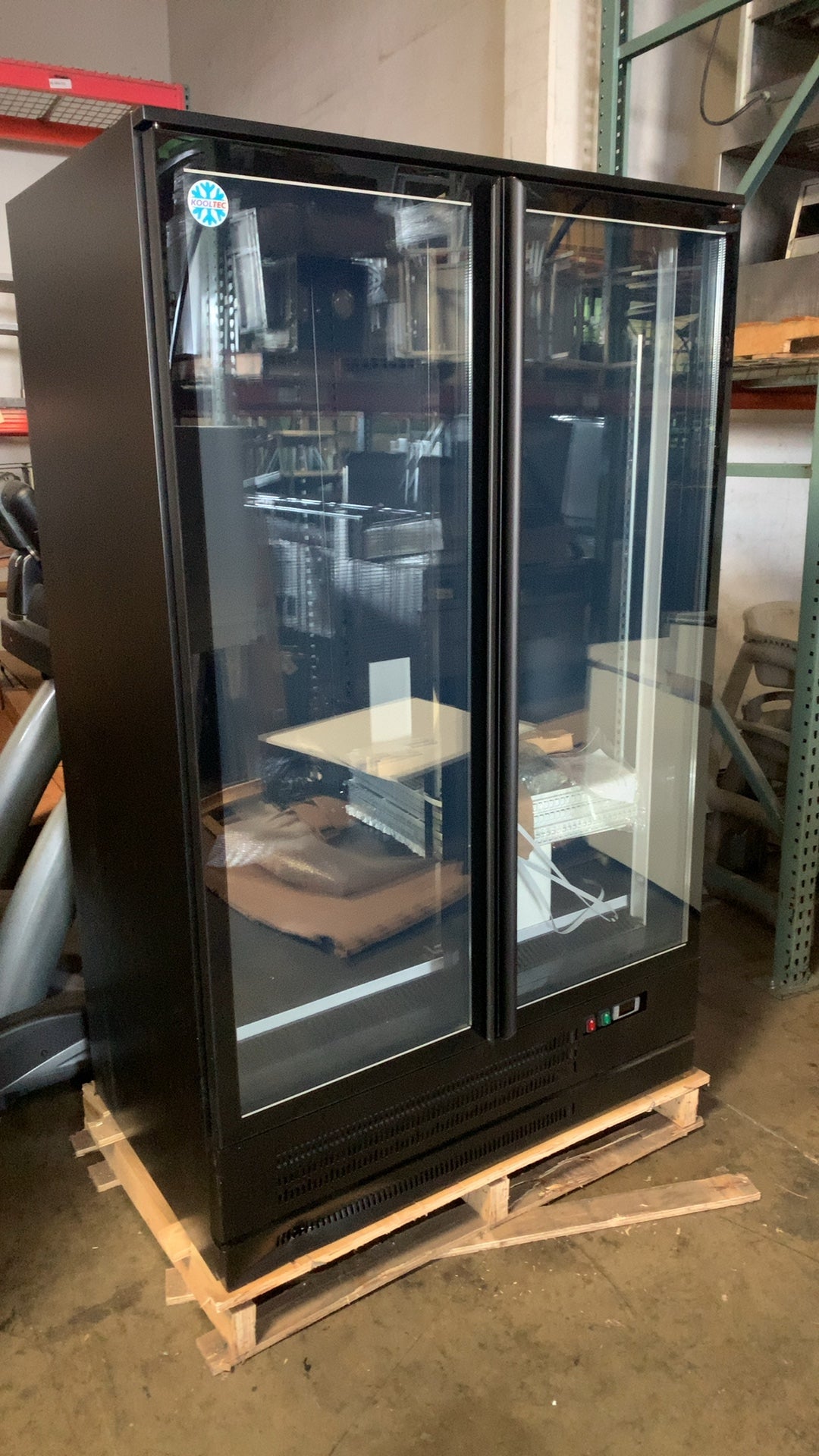 LB12E/X-L01 Display Freezer, Two Glass Door 115V R404a Refrigerant