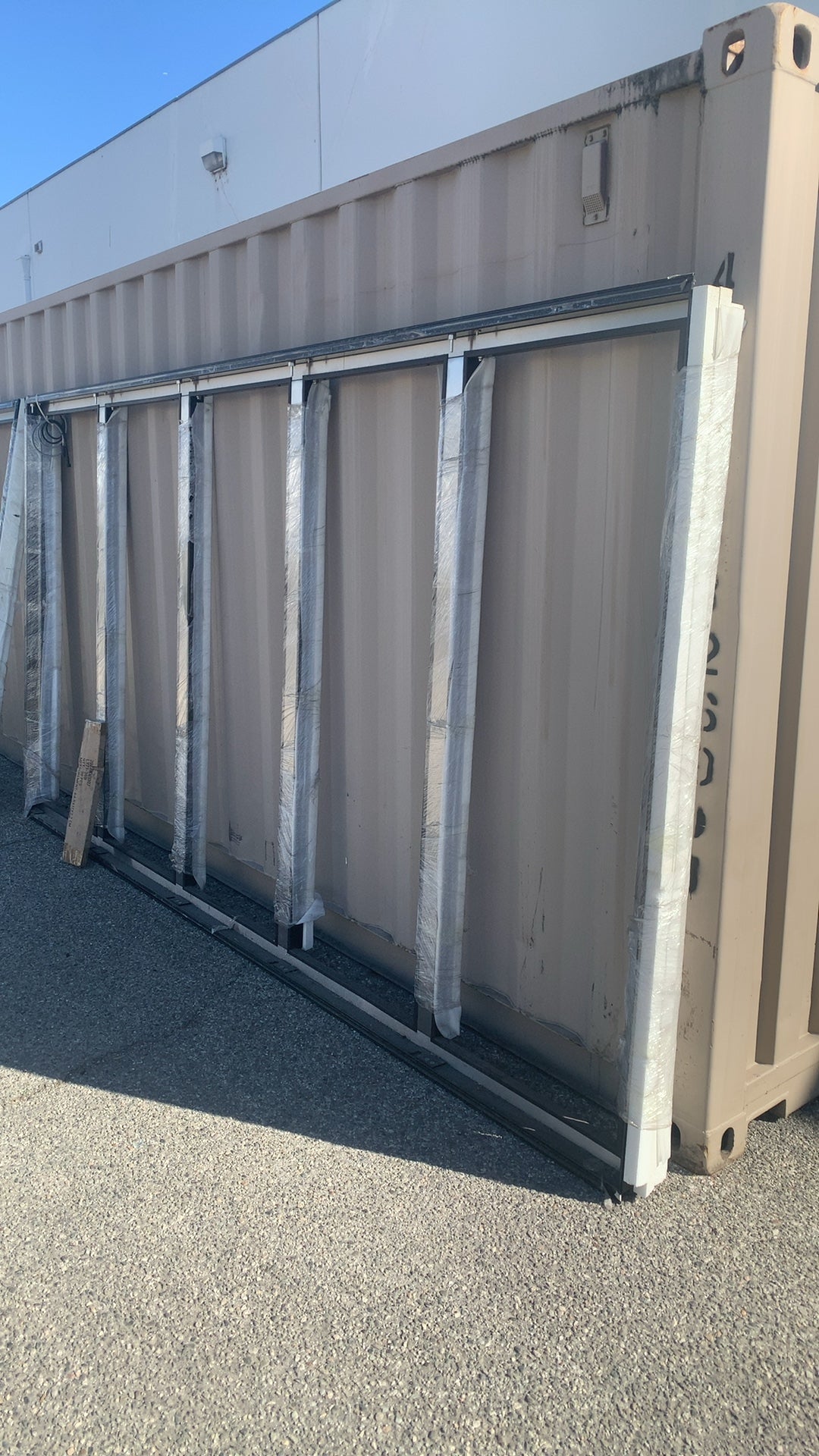 Commercial Display Panel System Refrigerated Display Case Components, Glass Doors Electrical Connection