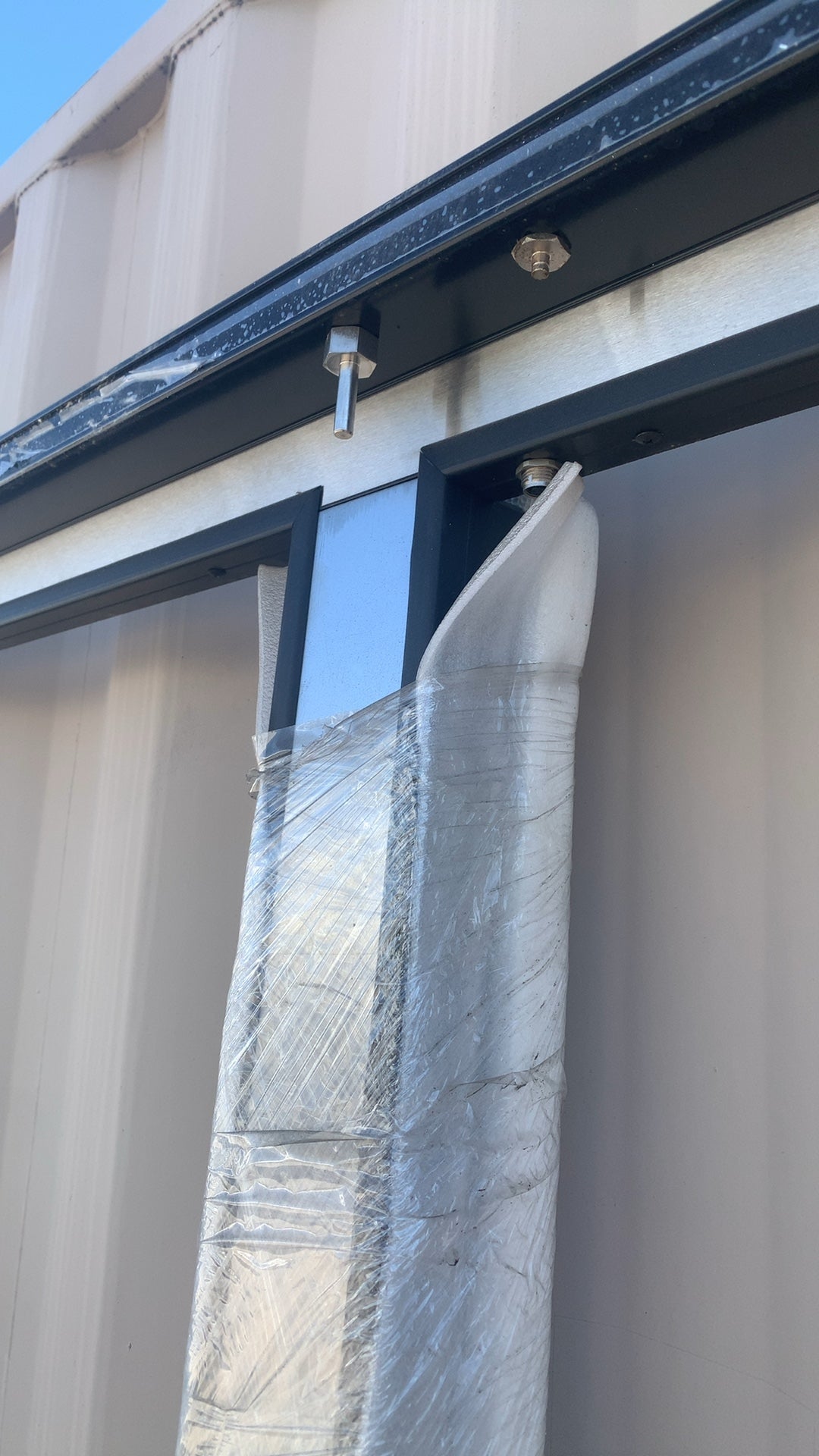 Commercial Display Panel System Refrigerated Display Case Components, Glass Doors Electrical Connection