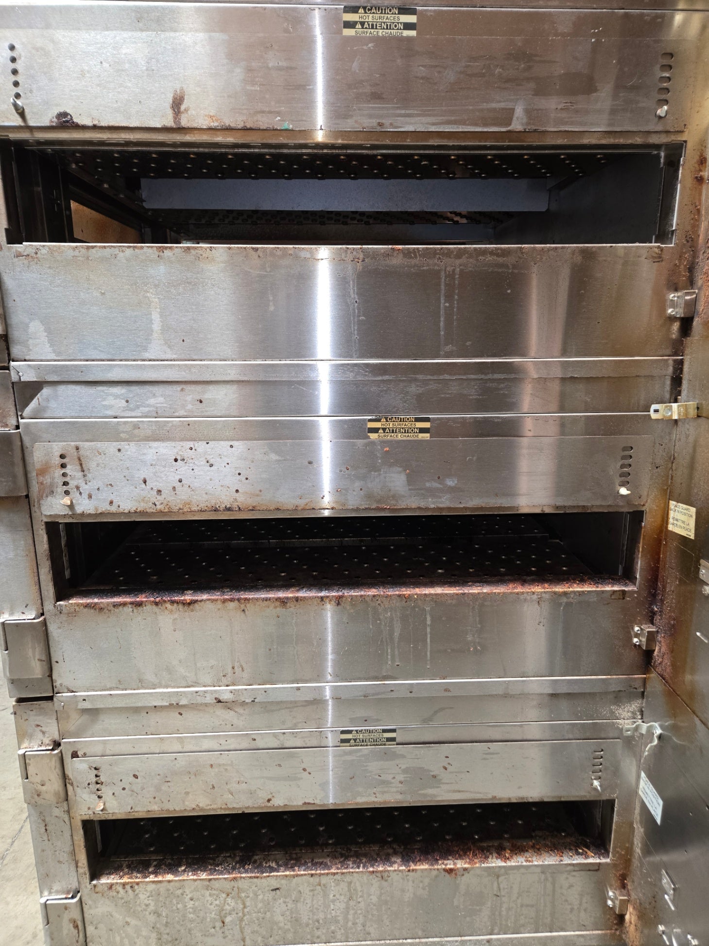 Lincoln Gas Low Profile Triple Impinger Conveyor Pizza Oven - Natural Gas