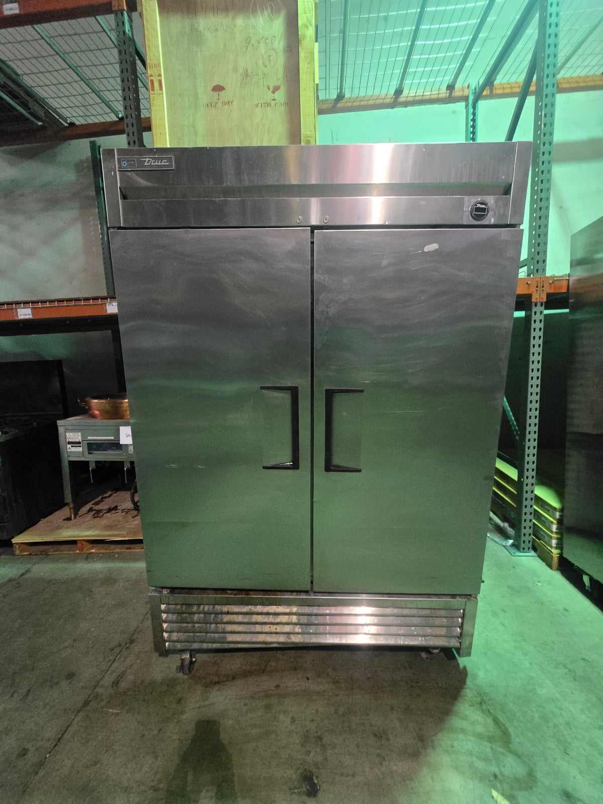 True T-49F-HC Freezer, Upright Two Door Stainless Steel Reach-In 115V