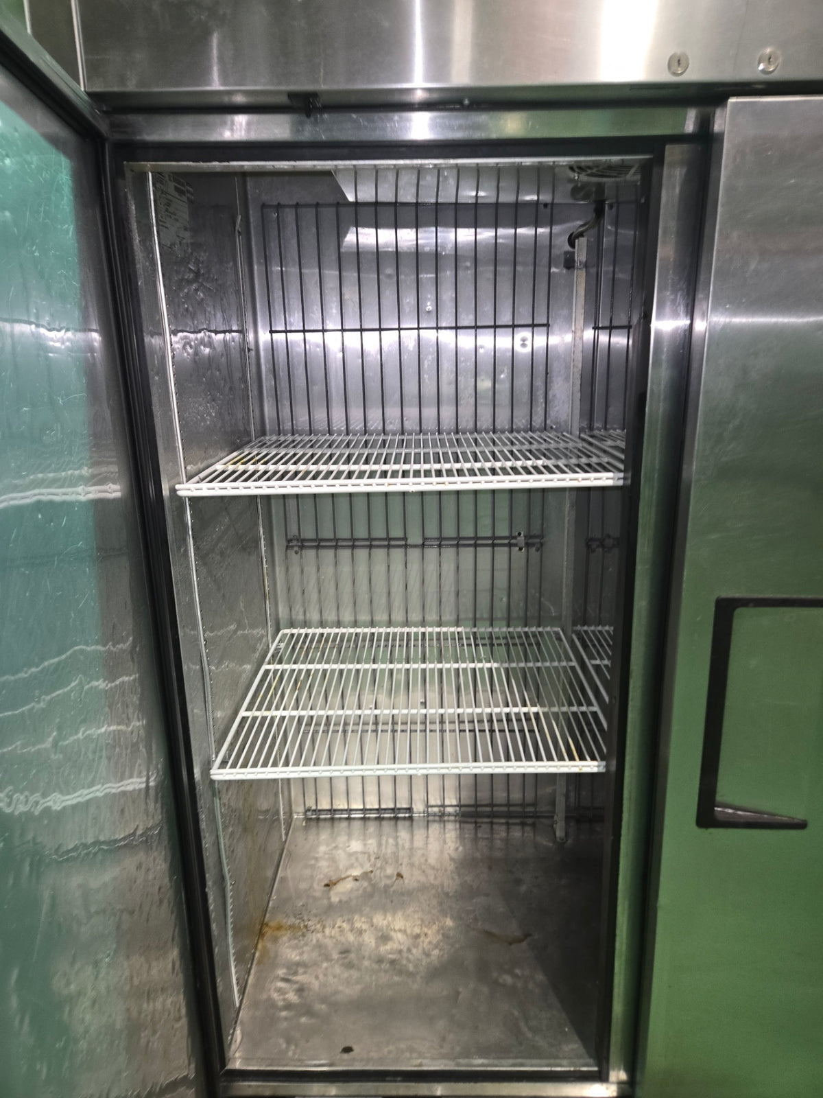 True T-49F-HC Freezer, Upright Two Door Stainless Steel Reach-In 115V