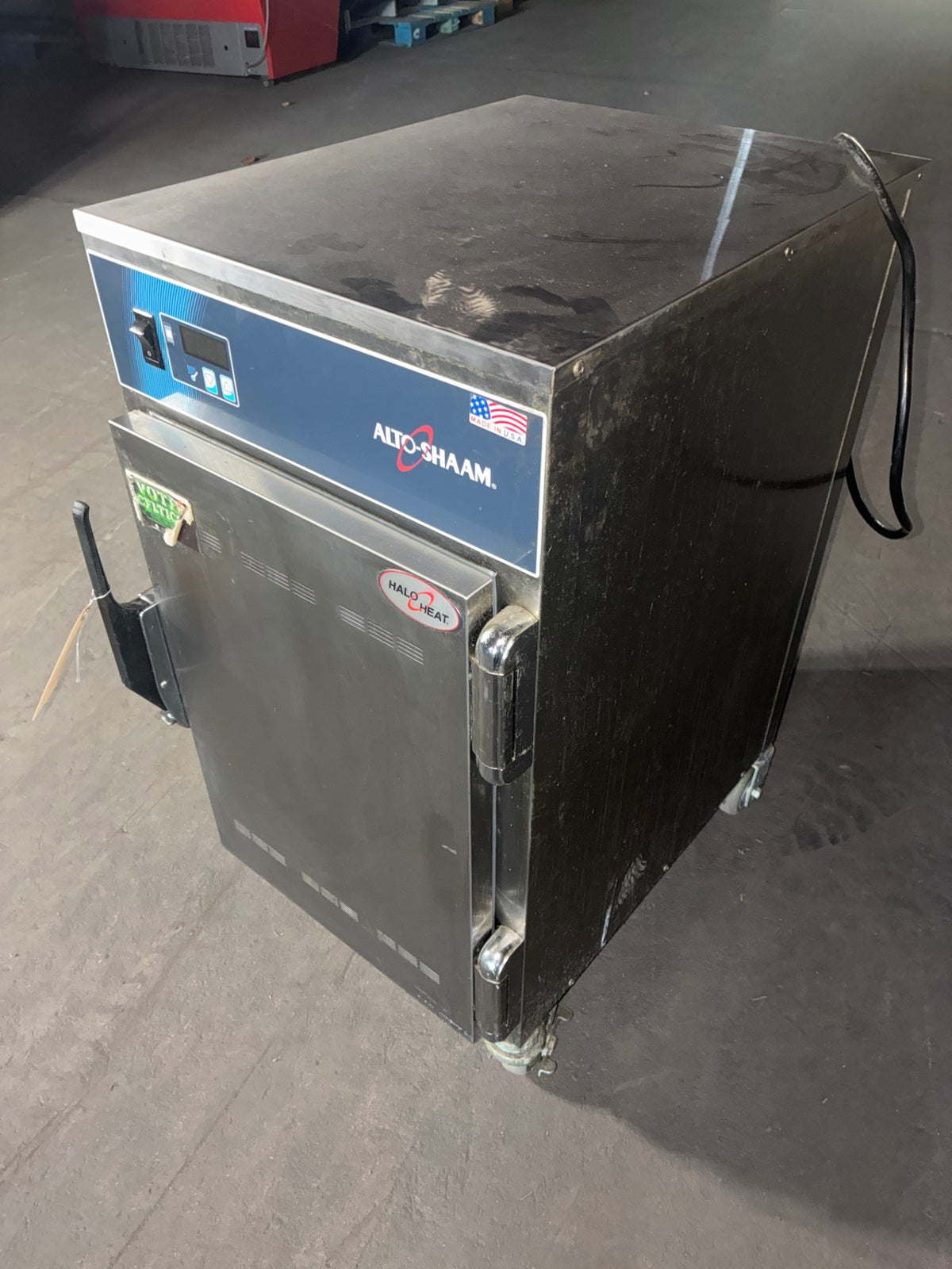 Alto-Shaam 500-S Hot Holding Cabinet, Single Solid Swing Door, Stainless, Mobile