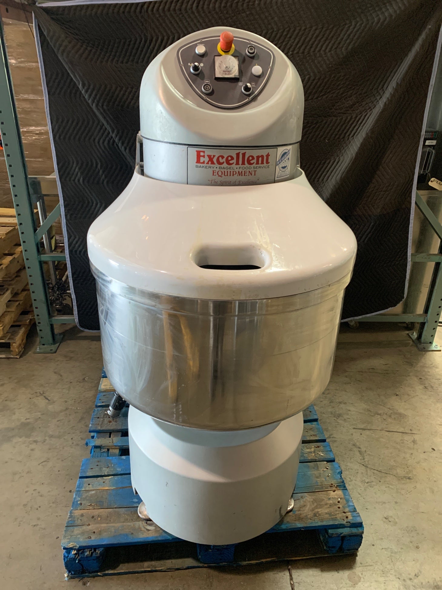 Excellent KSM-120-05/VS Spiral Dough Mixer