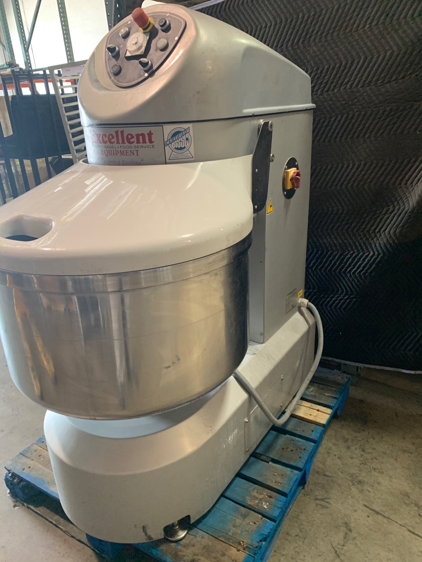 Excellent KSM-120-05/VS Spiral Dough Mixer