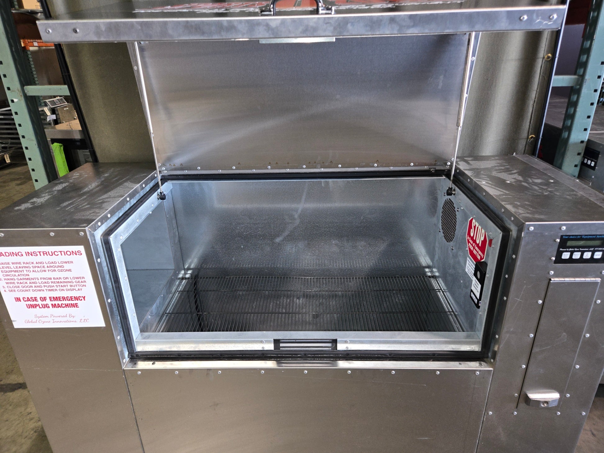 Sports-O-Zone Equipment Sanitizing And Deodorizing Machine