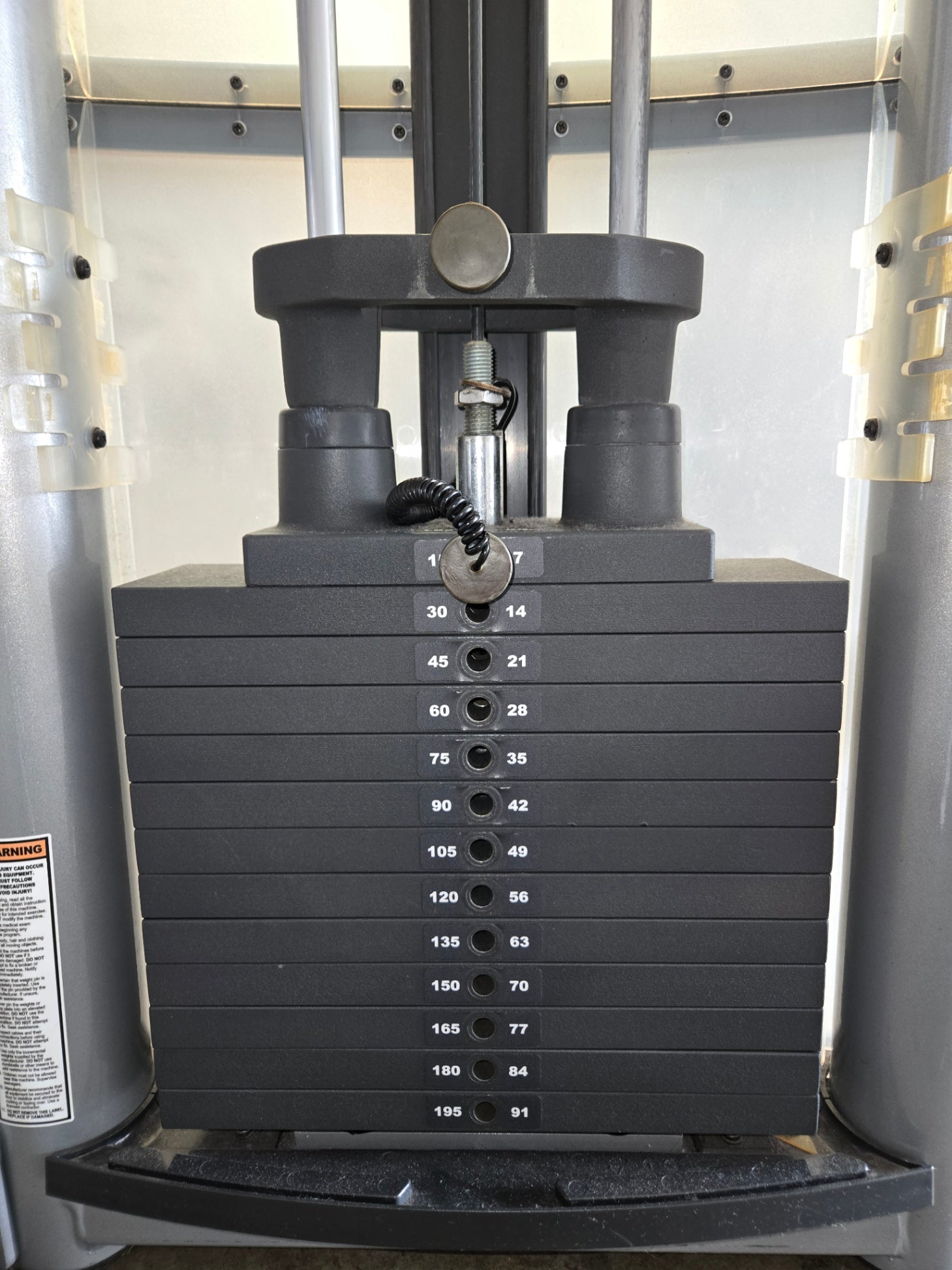 Life Fitness Optima Series Lat Pulldown/Low Row