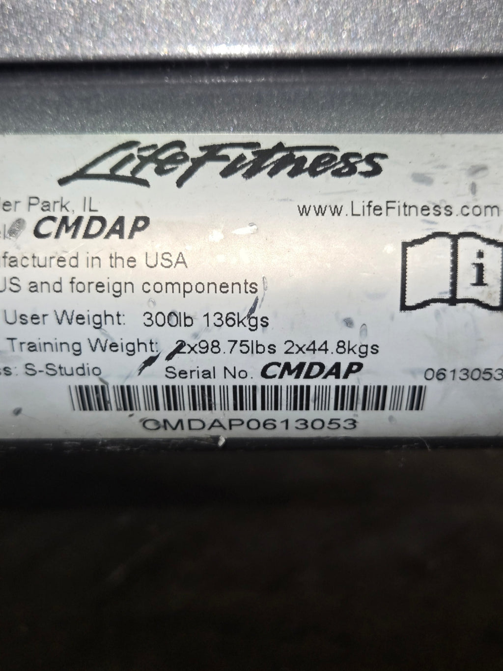 Life Fitness CMDAP Signature Series Dual Adjustable Pulley