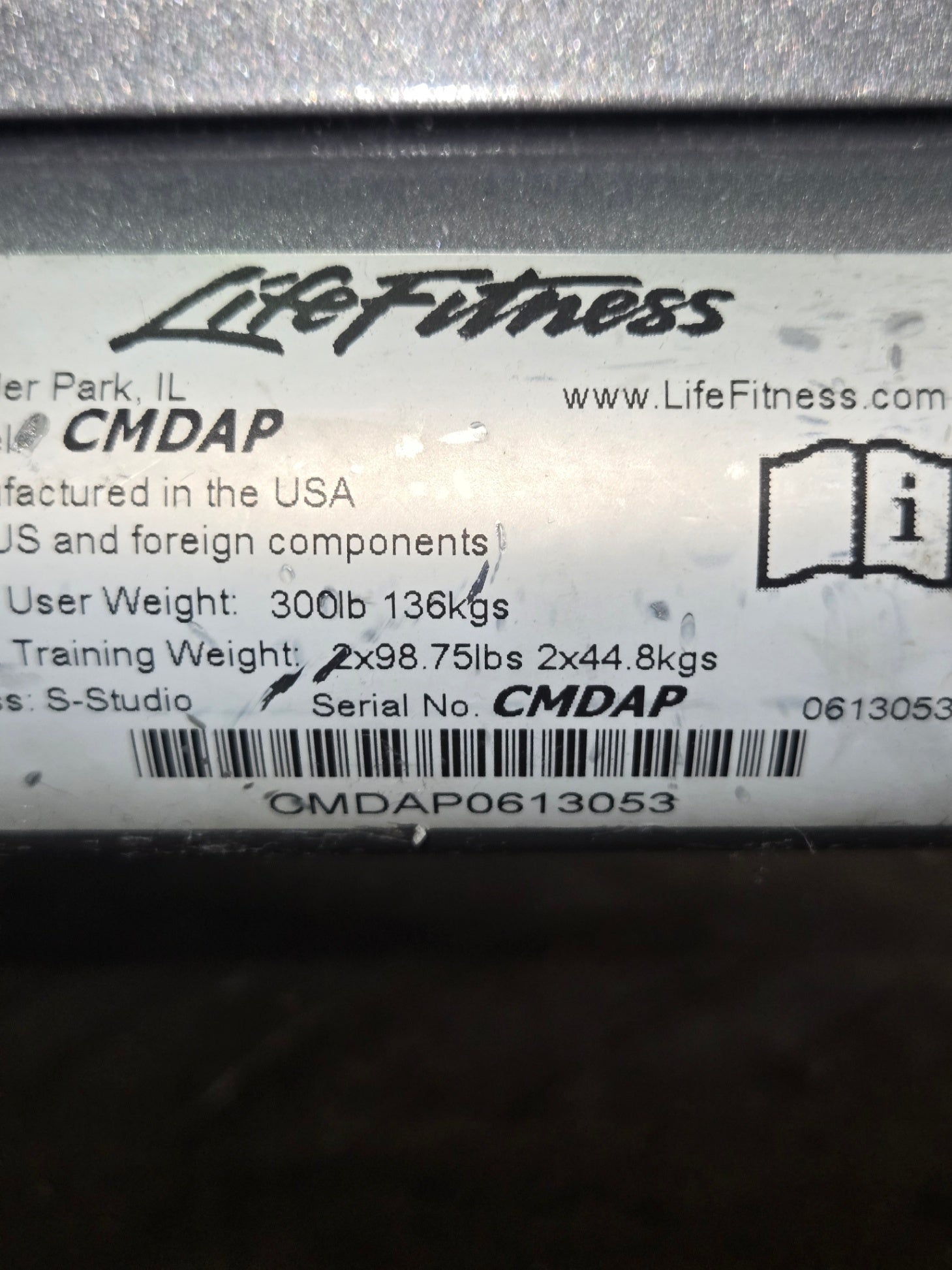 Life Fitness CMDAP Signature Series Dual Adjustable Pulley