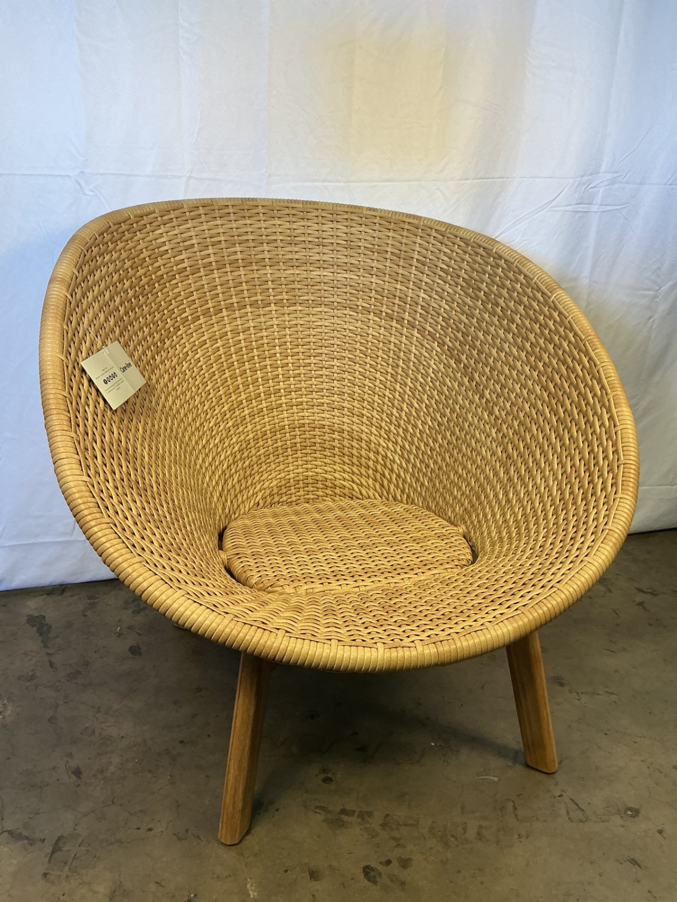 Cane-Line 5458UT Peacock Outdoor Lounge Chair