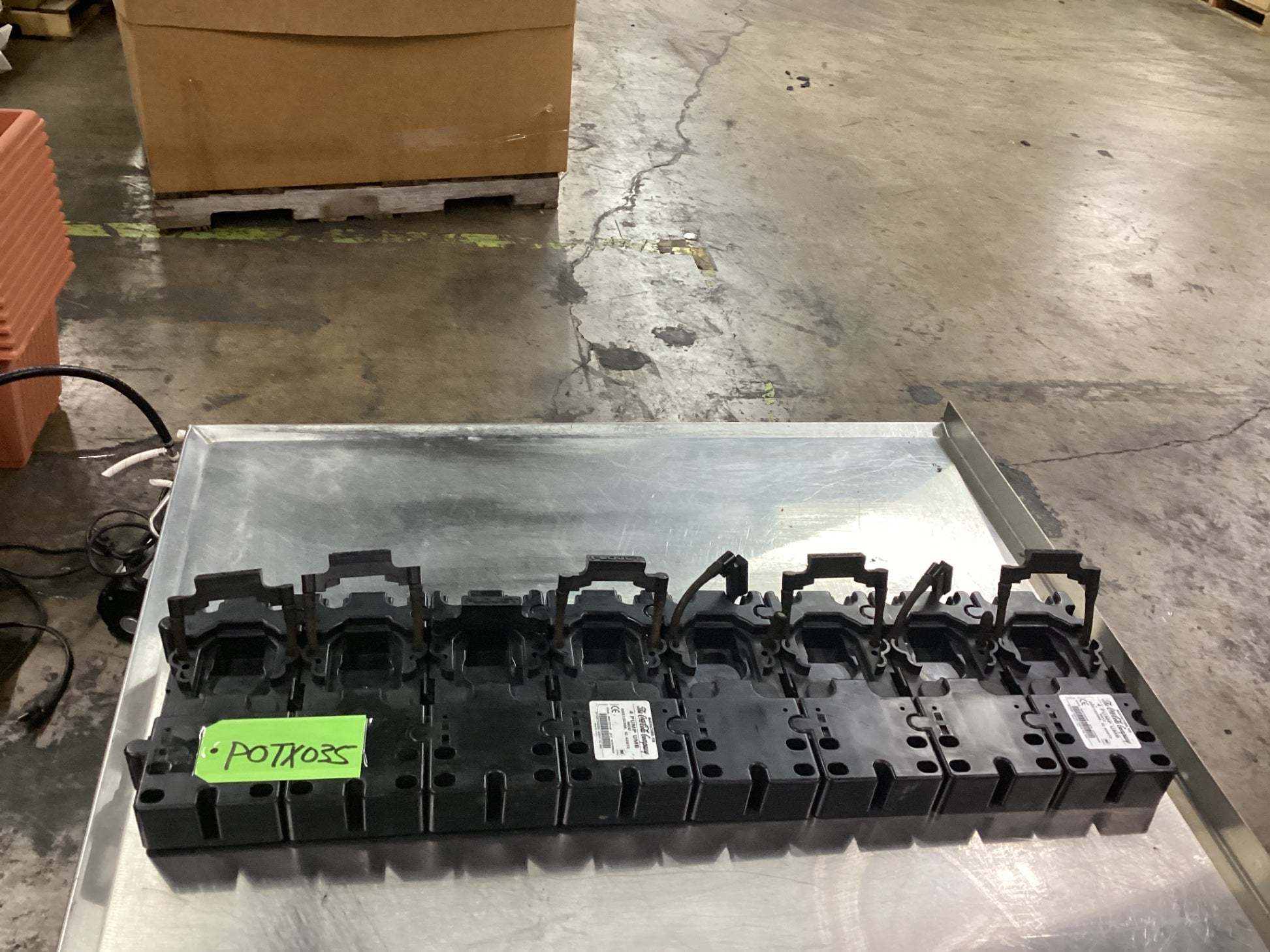 The Coca-Cola Company G55102NM, IC 43972 Pump Manifold, Underbar 4-Pump Rated, 8-Position, NSF Component, Made in USA