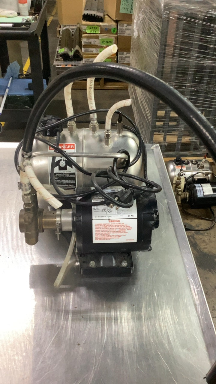 Shurflo Water Boost System Beverage Pump, Commercial Electric with Accumulator Tank