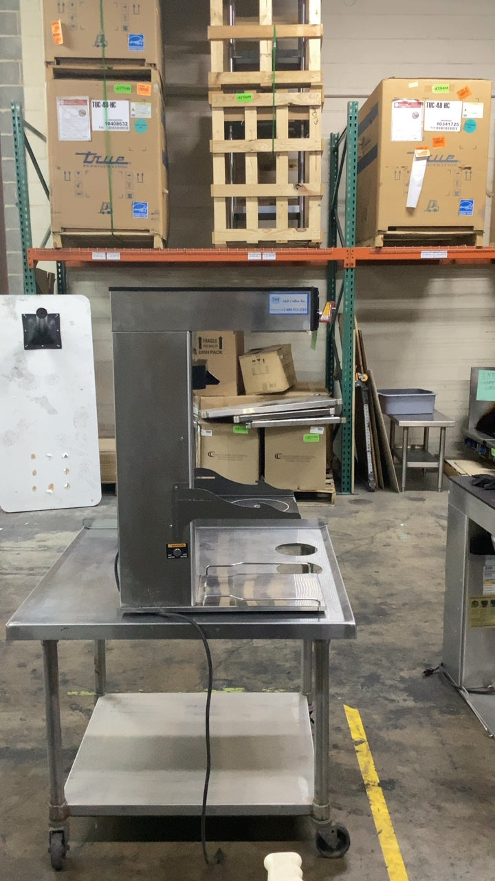 BUNN ITCB-DV 29TRK W/TRAY QTEAFNL Coffee Brewer, Commercial Infusion Stainless Steel Digital Control