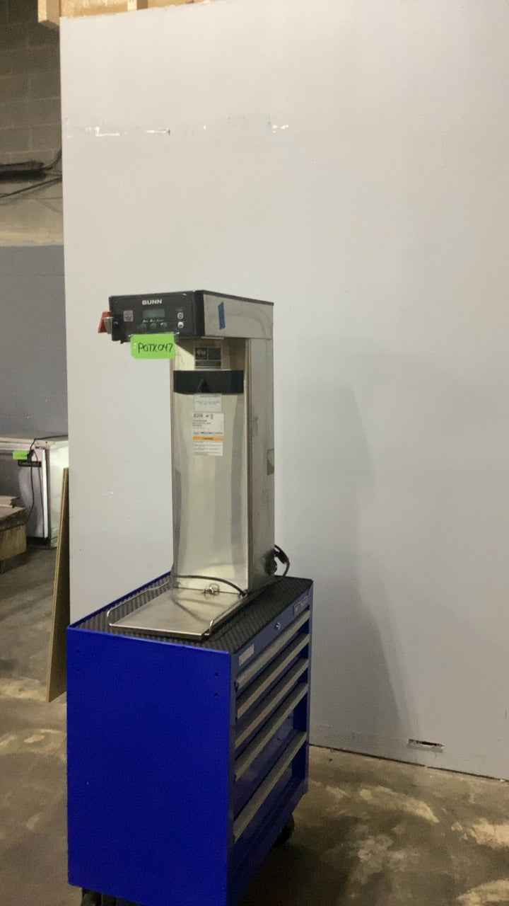 BUNN ITCB-DV 2H Coffee and Tea Brewer, Tall Infusion Single 120/208-240V 1PH