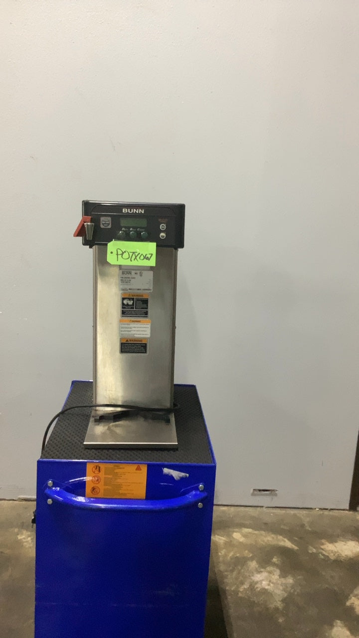 BUNN ICB-DV BASE Coffee Brewer, Commercial Countertop Dual Voltage Stainless Steel Digital Display
