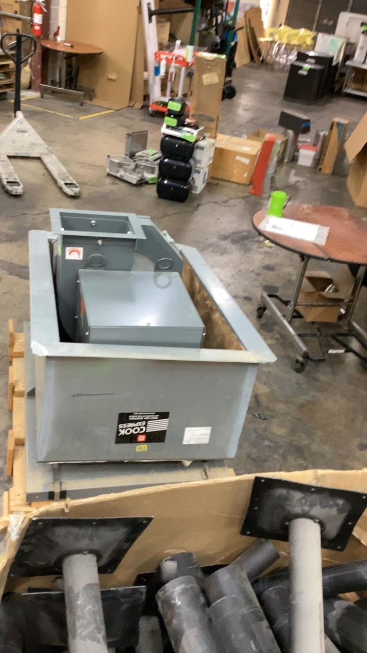 Loren Cook Company 100 OPS Exhaust Fan, Commercial Kitchen 1 HP 460V 3 Phase