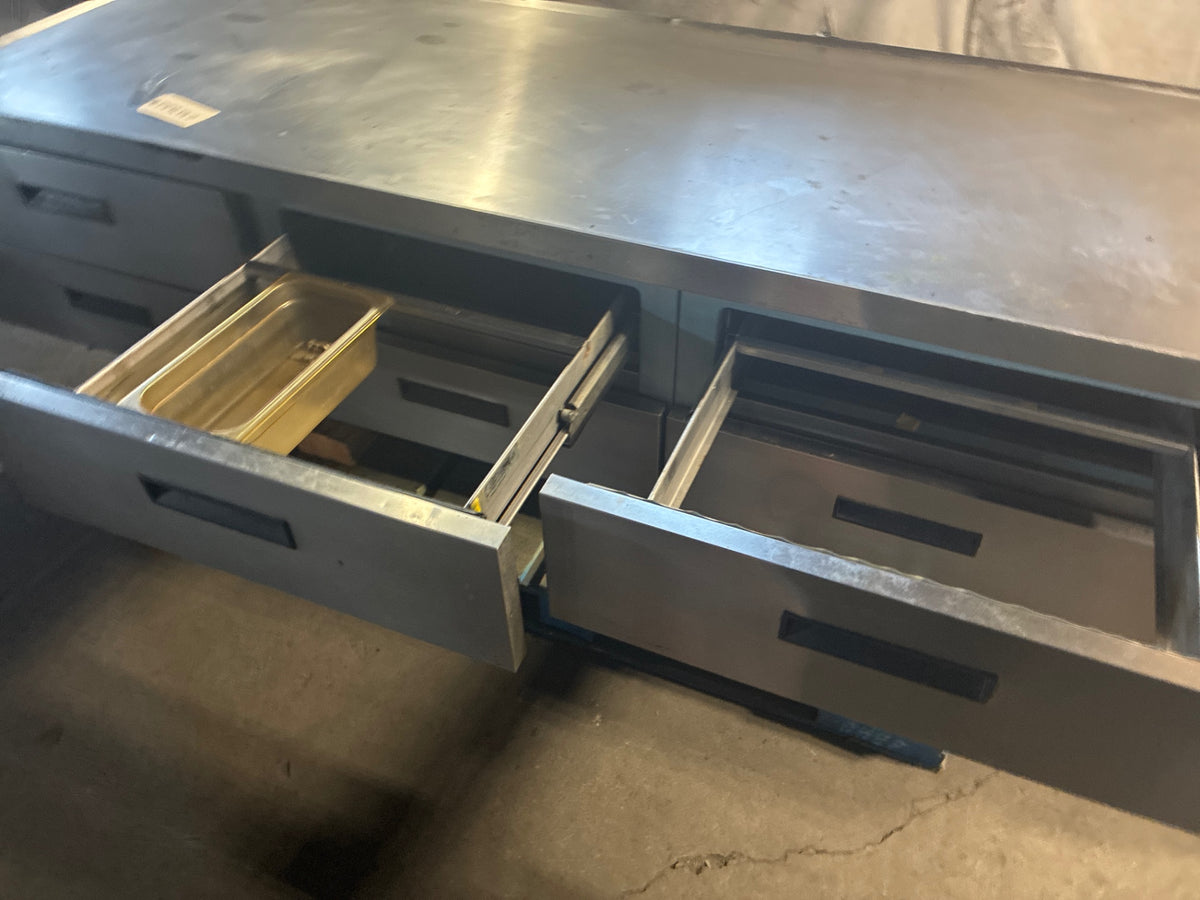 Delfield F2999C Chef’s Base, Refrigerated, 6 Drawers, Mobile